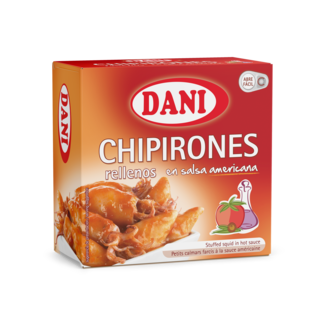 Xipirons farcits amb salsa americana 148g