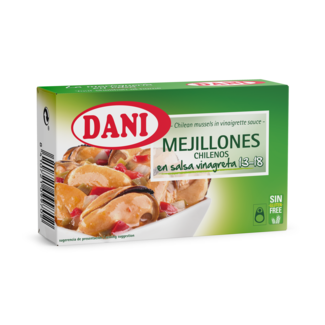Mejillones chilenos en salsa vinagreta 106g