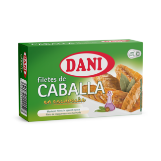 Filetes de Caballa en escabeche 115g