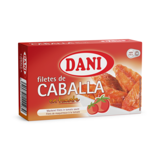 Filetes de cavala em molho de tomate 115g