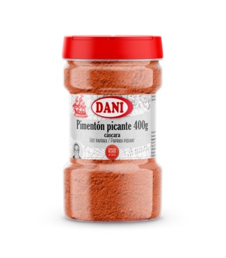 Pimentón picante (cáscara) 400g