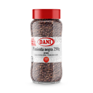 Black pepper grain 290g (580ML Jar)