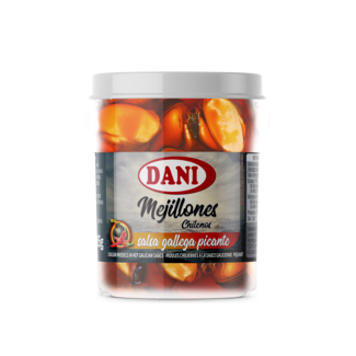 Mejillones chilenos en salsa gallega picante 182g