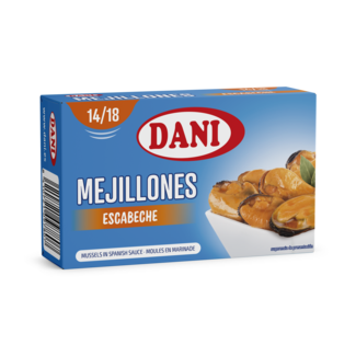 Mejillones escabeche OL110 13-18