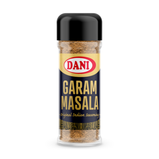 Vista frontal Garam masala vista frontal