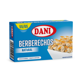 Berberechos "55/65" al natural 111g