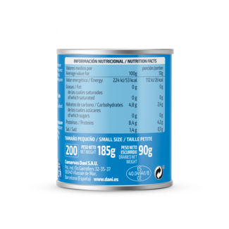 Side view - Left Cockles in brine RO200 Side 02