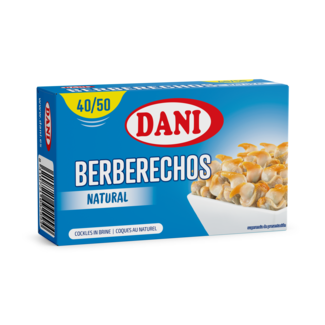 Berberechos "40/50" al natural 111g