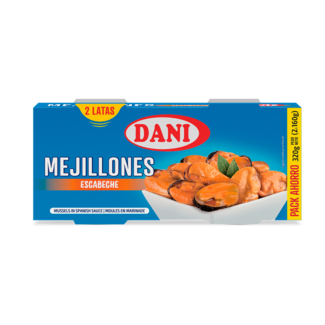 Mejillones en escabeche bipack 320g