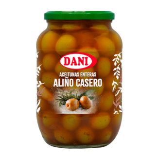 Aceitunas Aliño Casero Enteras