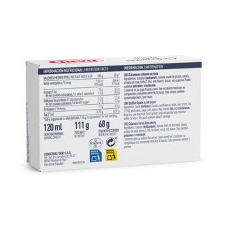 Vista traseira Lulas recheadas com sua própria tinta 106g