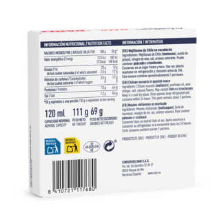 Mejillones en escabeche 8-14