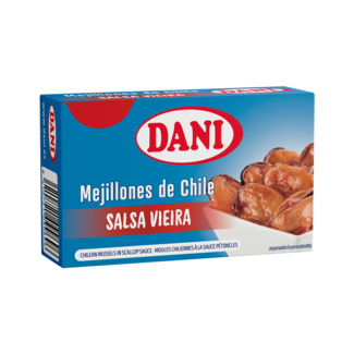 Musclos xilens amb salsa vieira 106g
