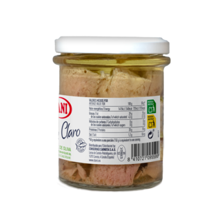 FDA label Yellowfin tuna in olive oil 200g / FDA