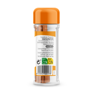 Vue arrière Bâtons de cannelle (3u.)