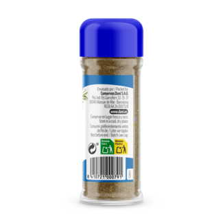 Vista lateral direito Tempero Frango 40g