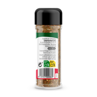 Vue latérale - droite Assaisonnement mexicain 40g