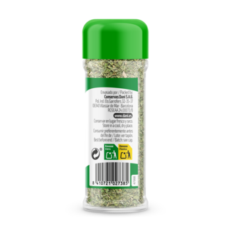 Vista lateral - Derecha Cilantro hoja 12g