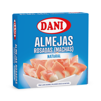 Almejas rosadas (machas) al natural 111g