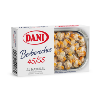 Coques "45/55" en saumure 111g