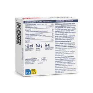 Xipirons farcits amb oli de girasol 148g