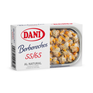 Coques "55/65" en saumure 111g