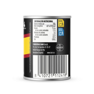 Preparado para paella con tinta