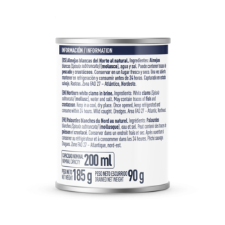 Back  Almejas blancas del norte