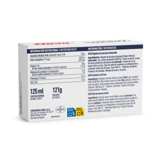 Smoked cod liver 120g