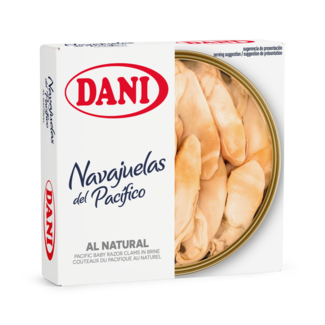 Petits palourdes du Pacifique en saumure 111g