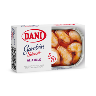 King prawns in garlic sauce 5-10