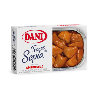 Trozos de sepia en salsa americana 111g