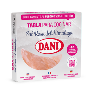 Bloco de sal rosa do Himalaia para cozinhar 3500g