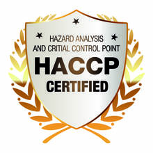 HACCP CERTIFIED