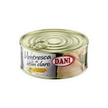 Main view Yellowfin tuna belly in sunflower oil 900g