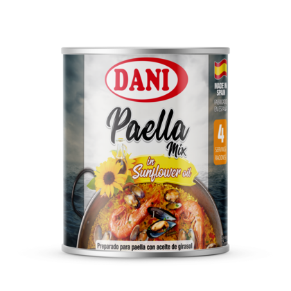 Paella mix in sunflower oil 196g / FDA