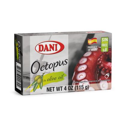 Octopus in olive oil 106g / FDA