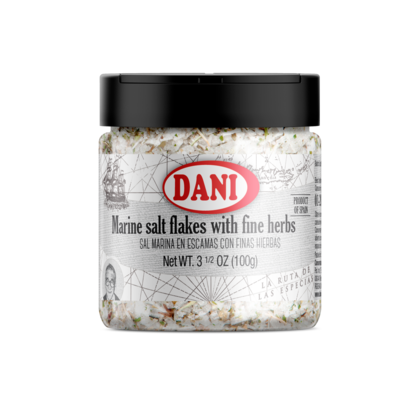 Sea salt flakes with fine herbs seasoning 90g / FDA