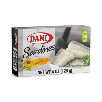 Small sardines in sunflower oil 90g / FDA