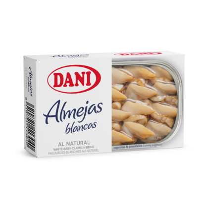 Cloïsses blanques al natural 111g