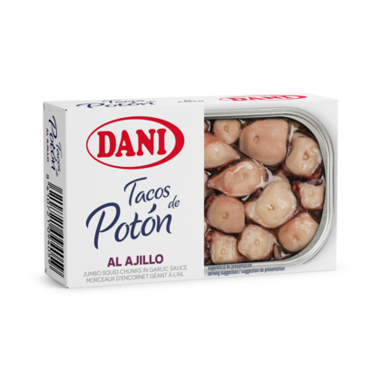 Jumbo squid chunks in garlic sauce 106g